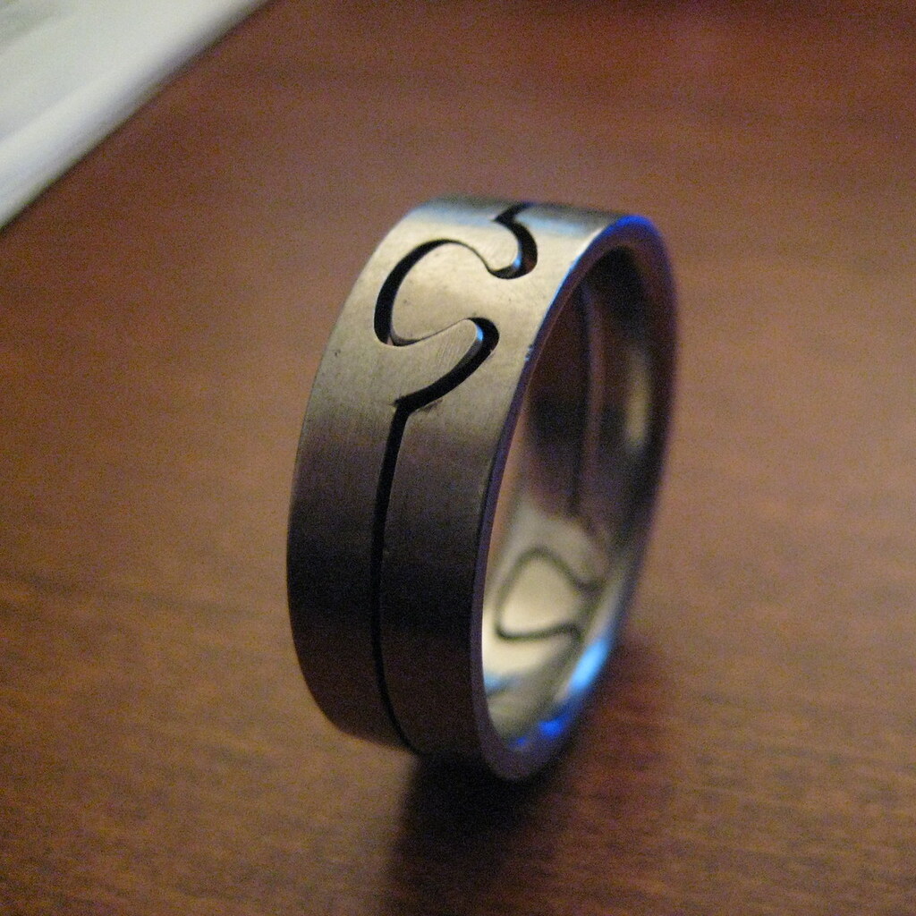 Photo of a titanium ring