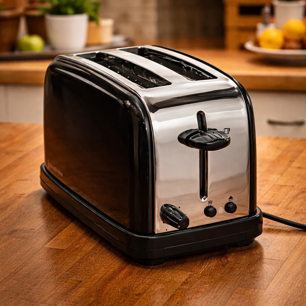 Photo of a toaster