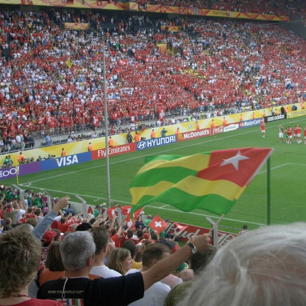 Photo of the Togo flag