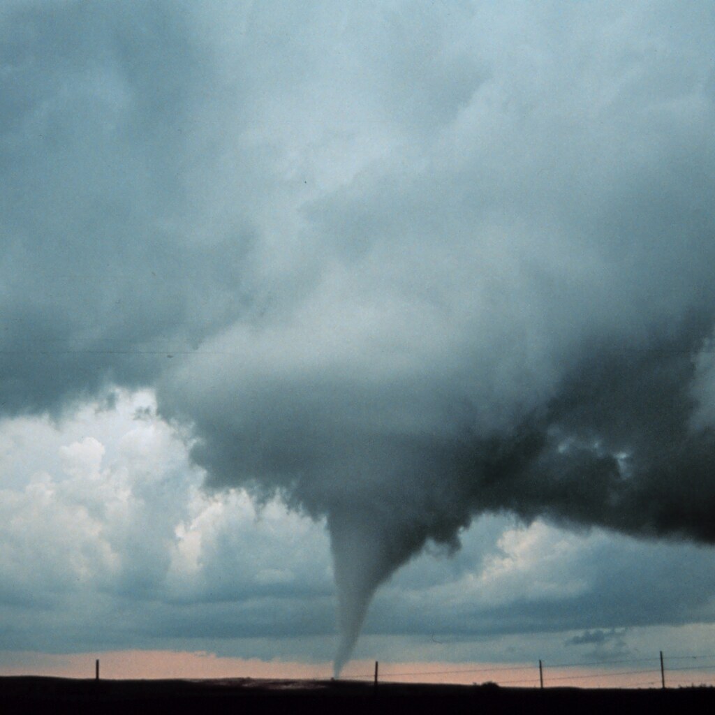 Photo of a tornado