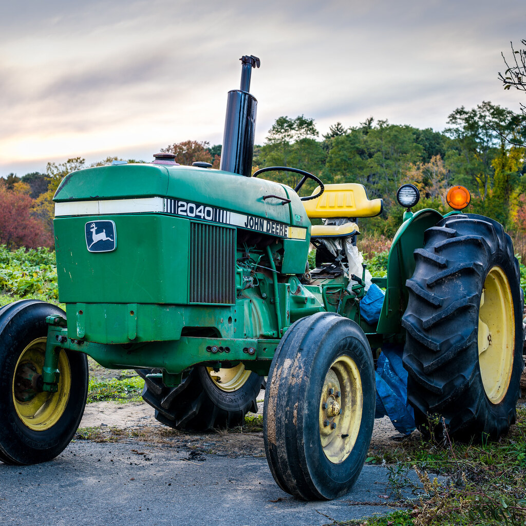Photo of a tractor.