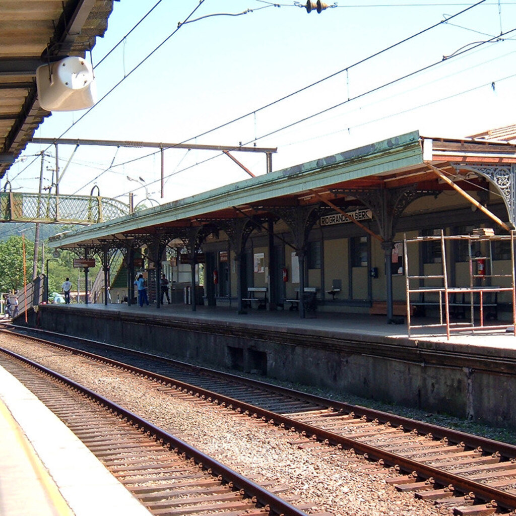 Photo of a train station