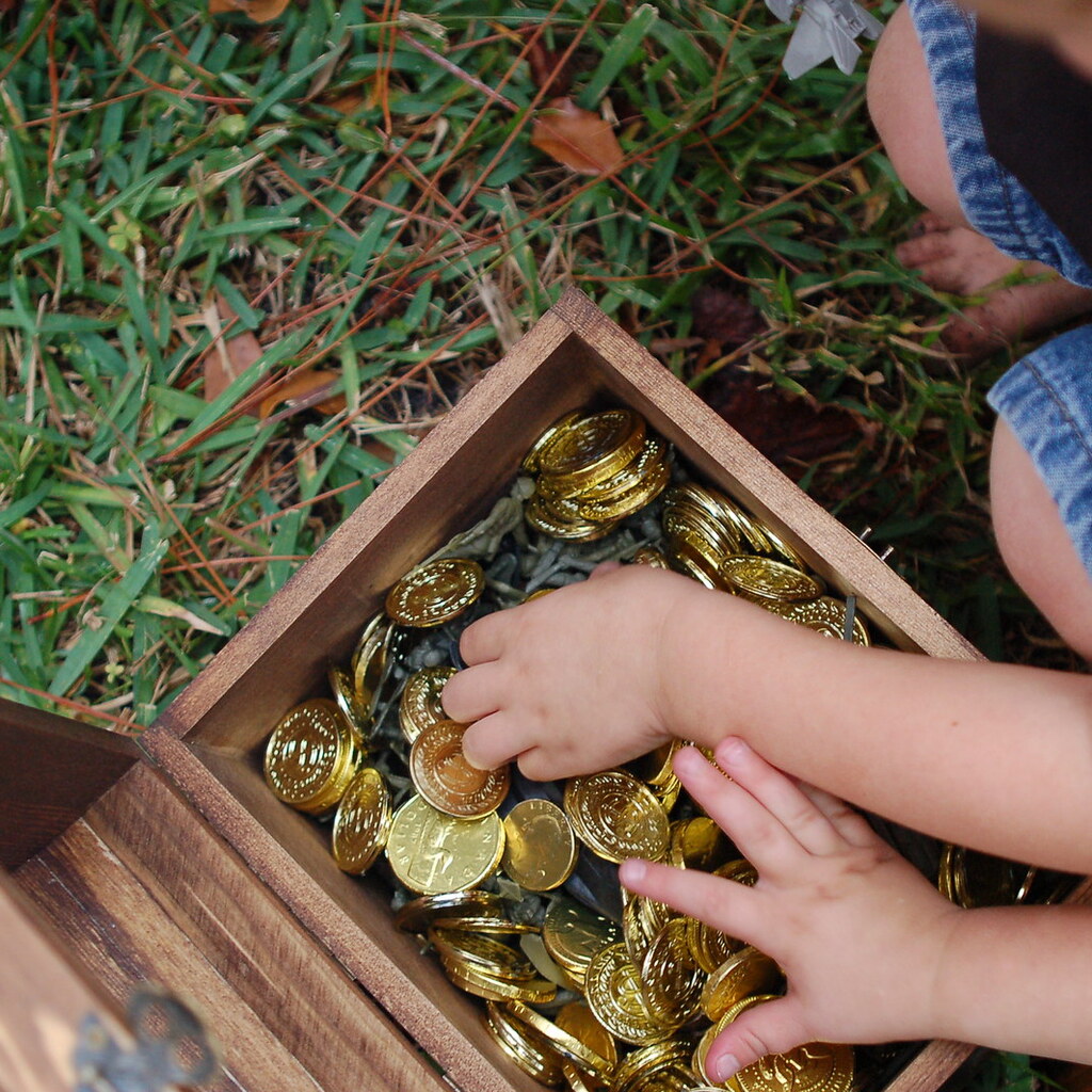 Photo of a chest of treasure