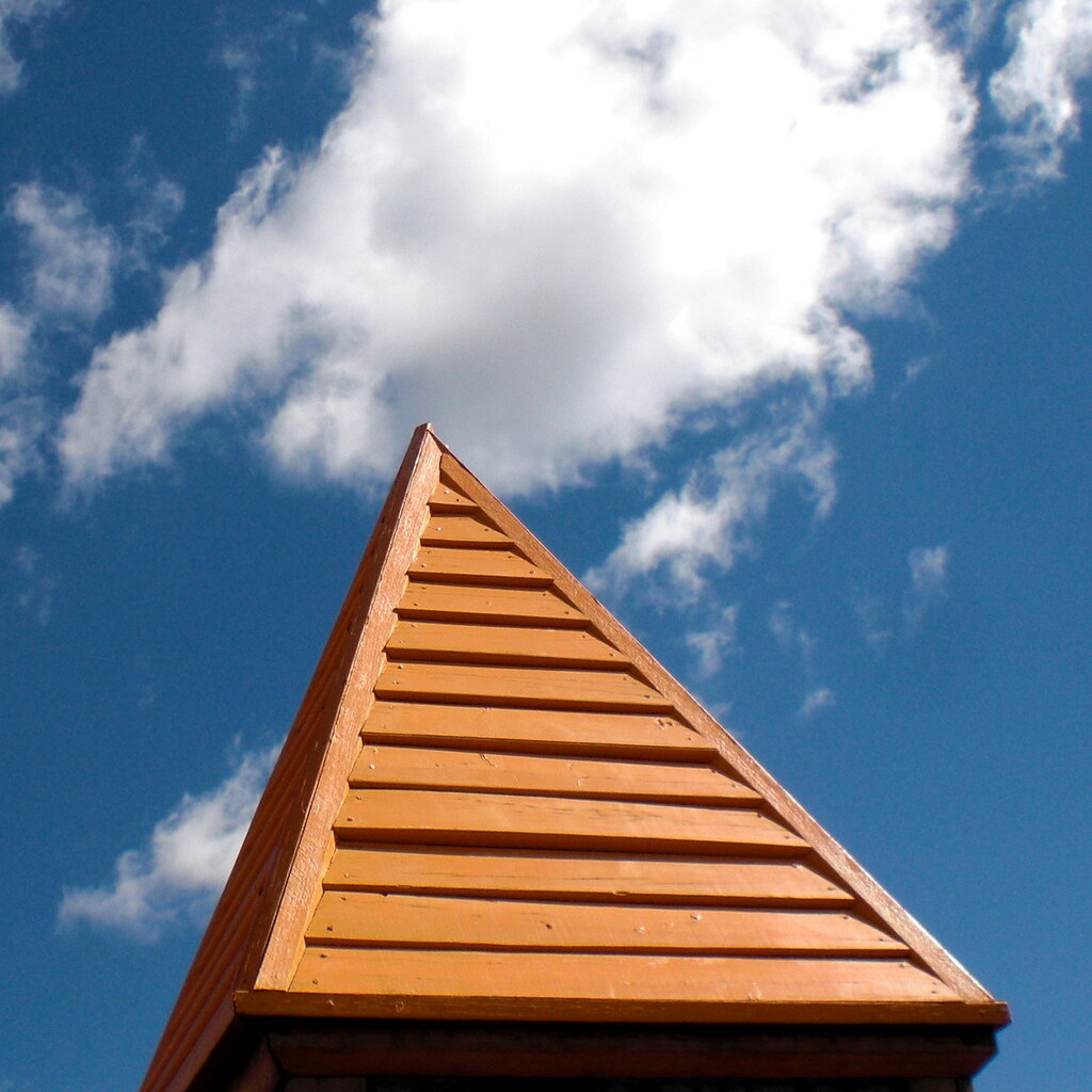 Photo of a triangle shape