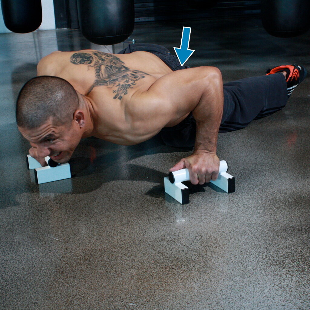 Photo of a someone's triceps