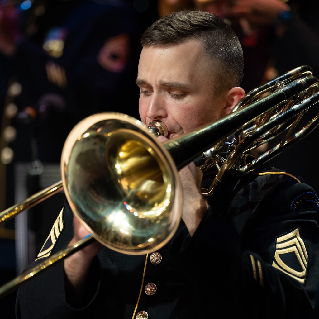 Photo of a trombone