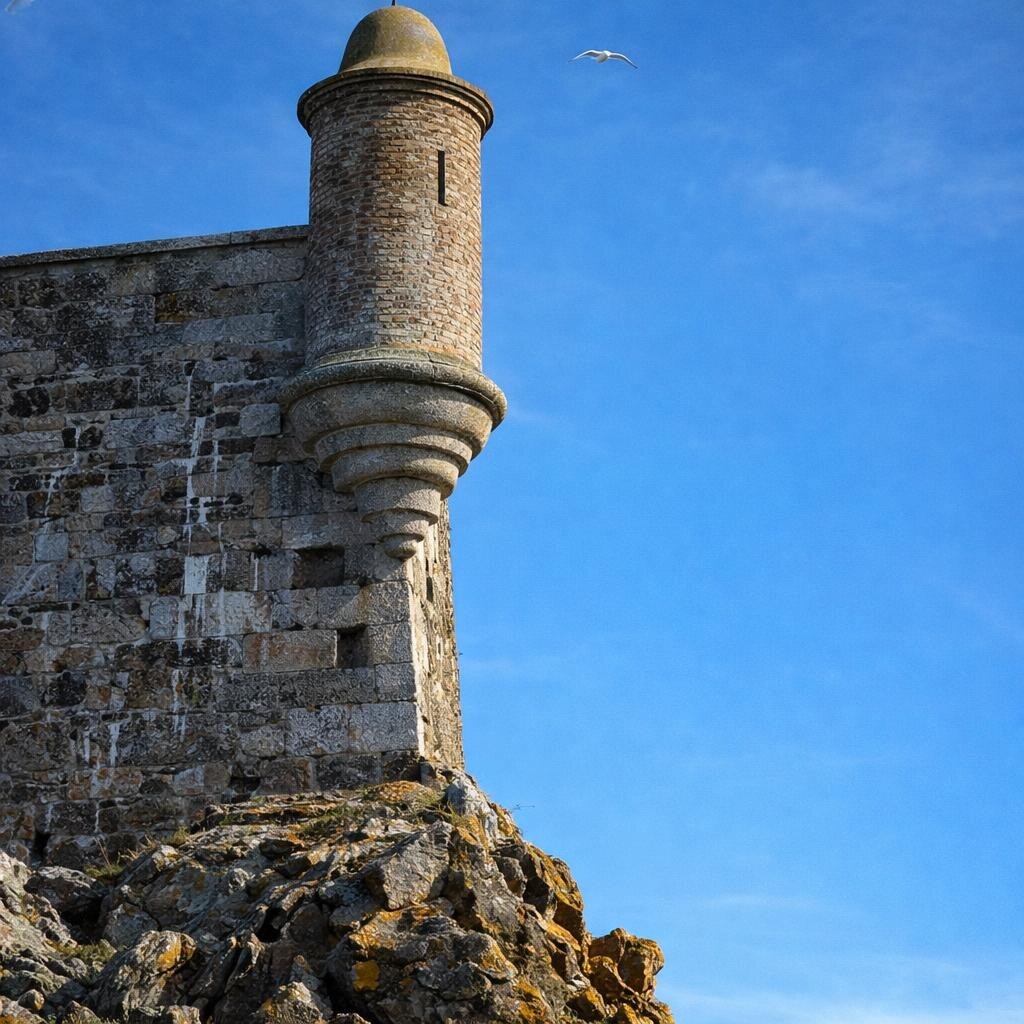 Photo of a turret