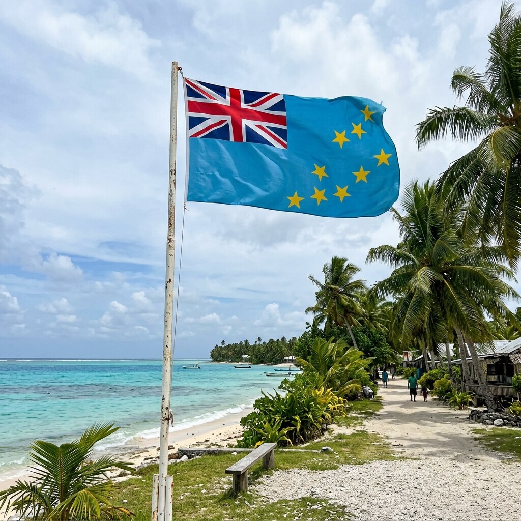 Generated image of the Tuvalu flag
