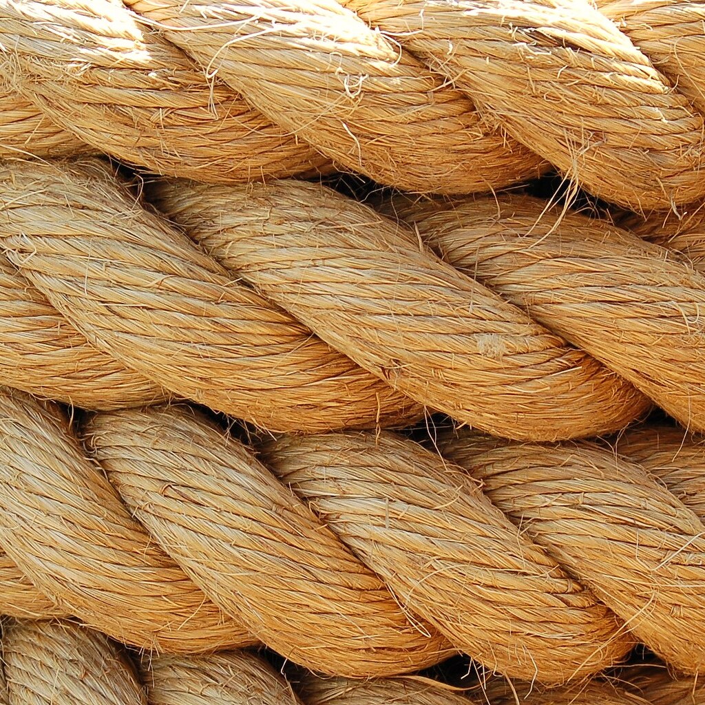 Photo of twisted rope