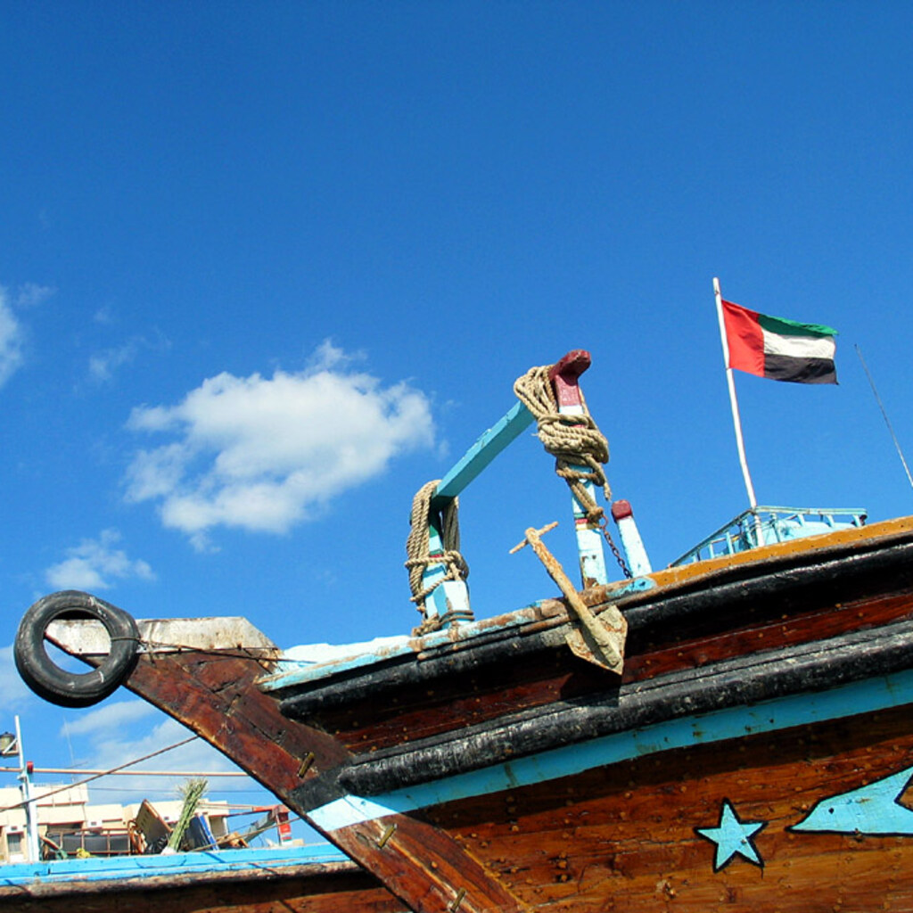 Photo of the UAE flag