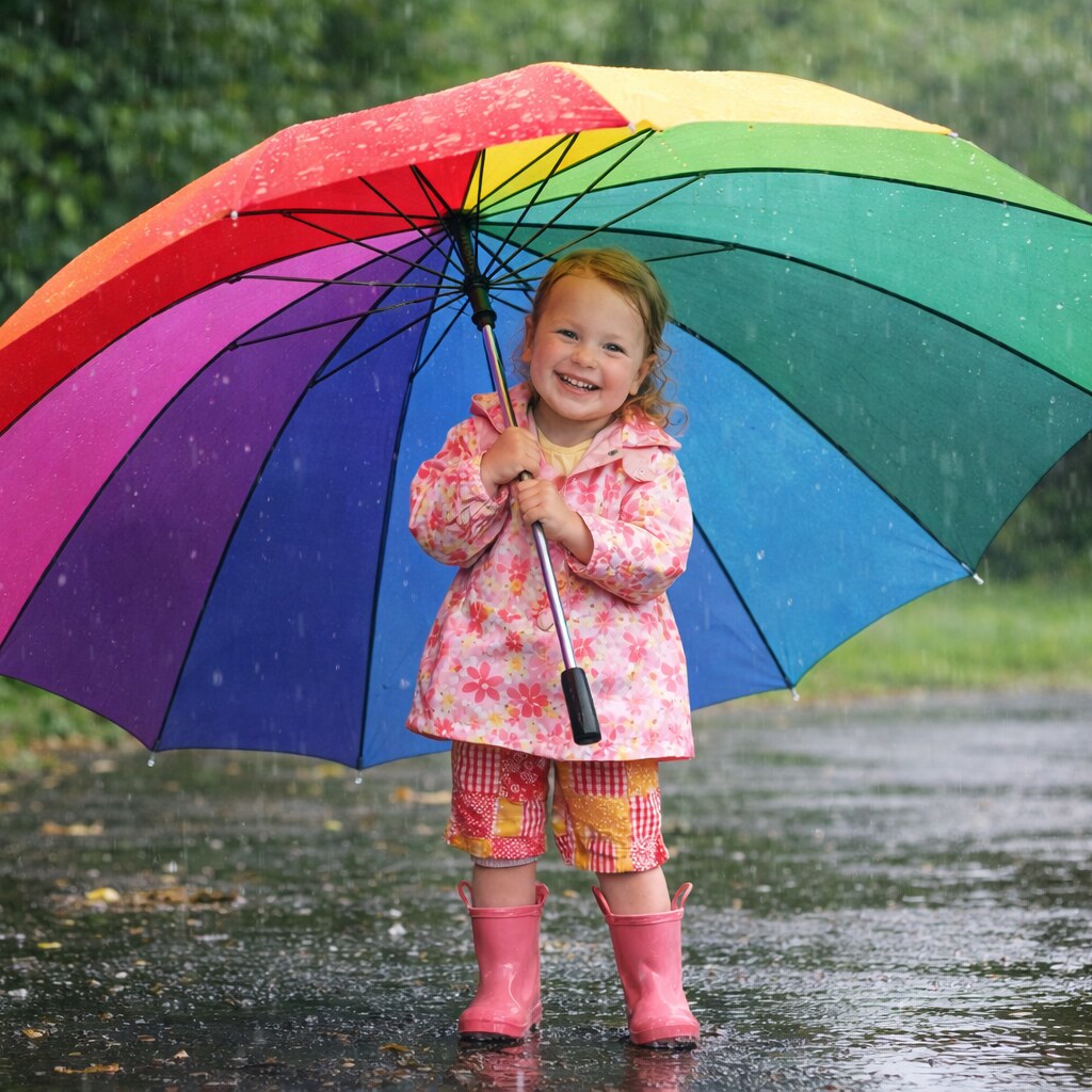 Photo of an umbrella