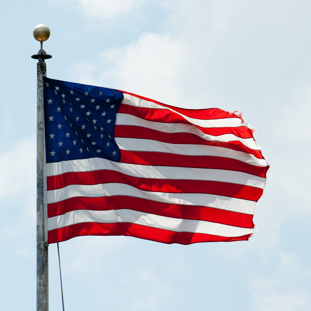 Photo of the American flag