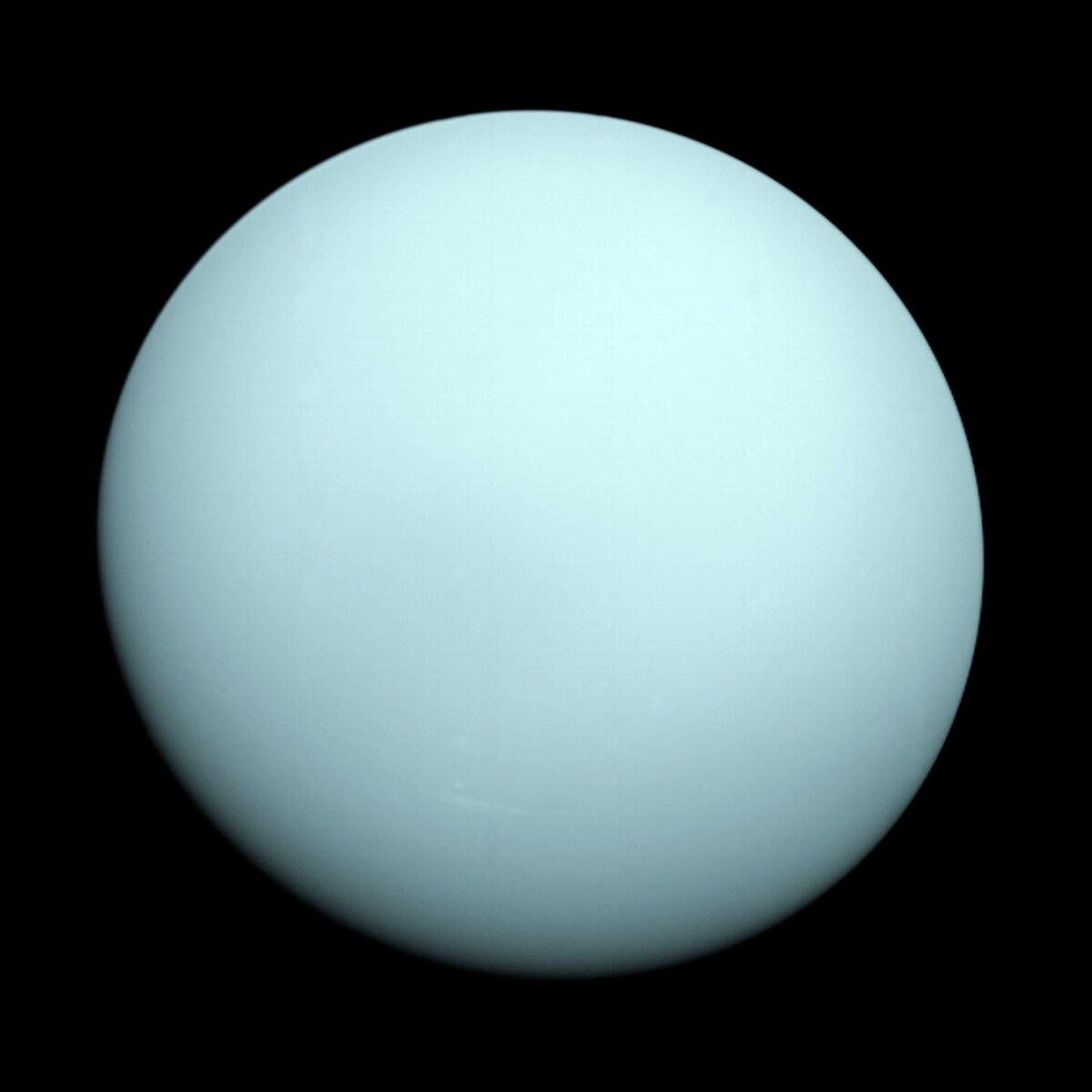Photo of the planet Uranus