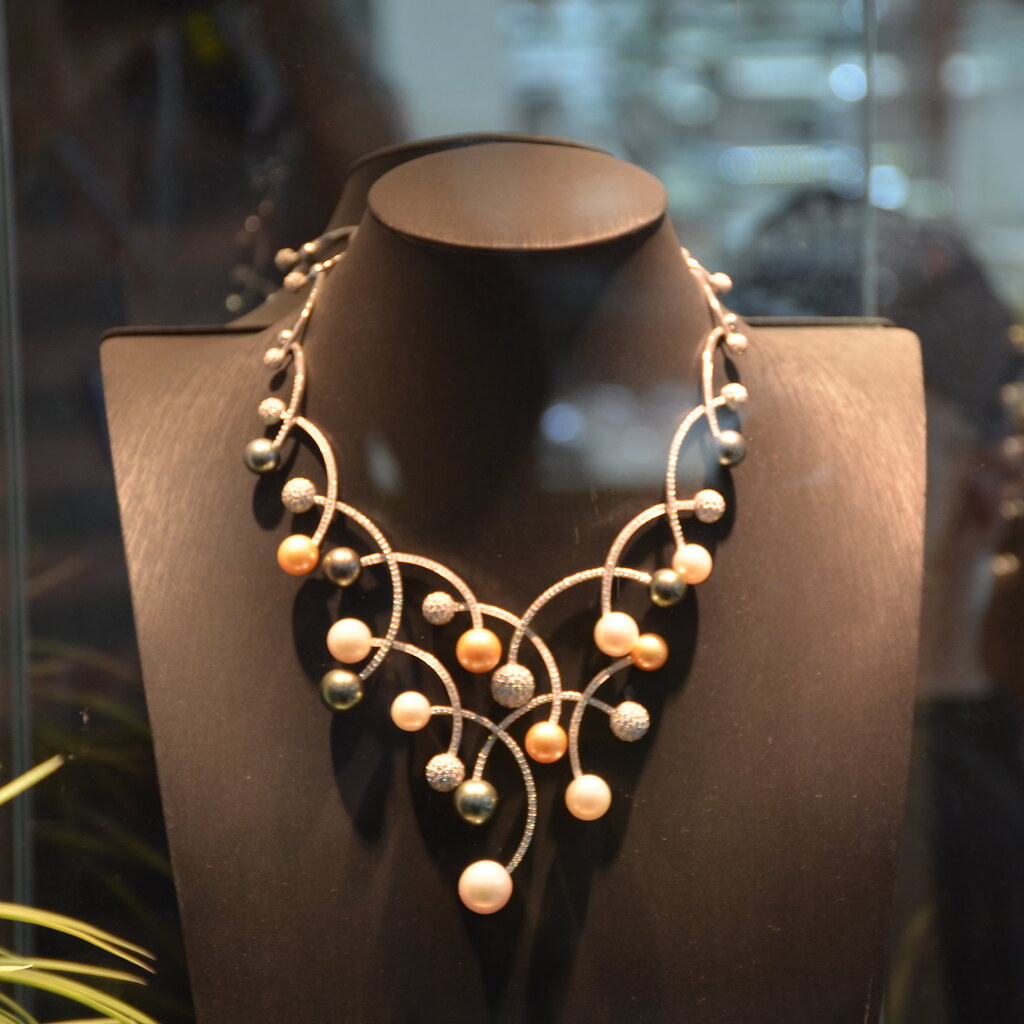 Photo of a valuable necklace