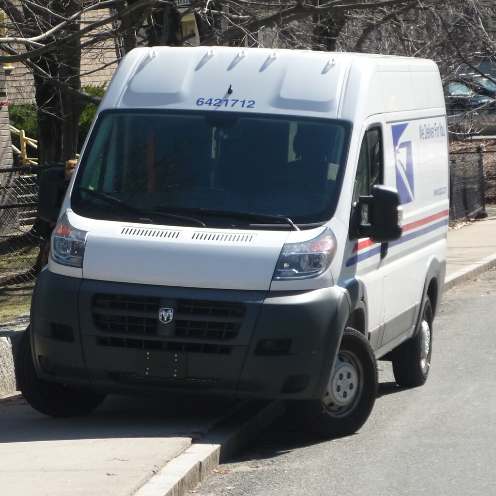 Photo of a white van