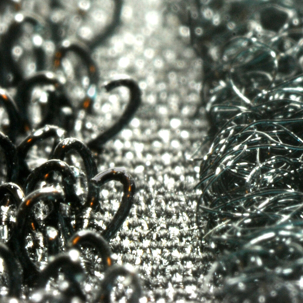 Photo of velcro up close