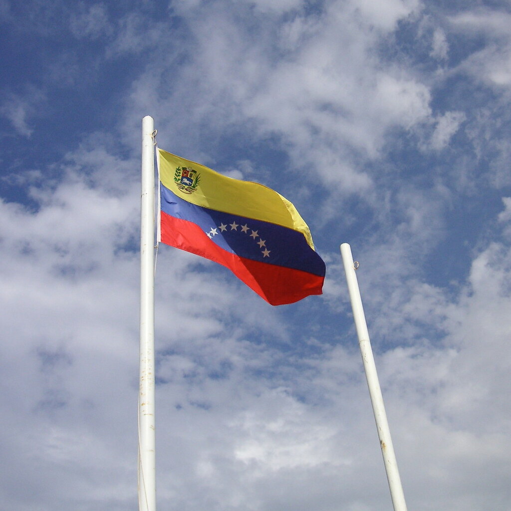 Photo of the Venezuelan flag