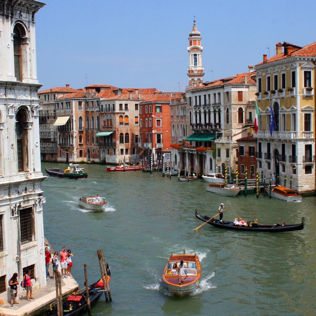 Photo of canals in Venice