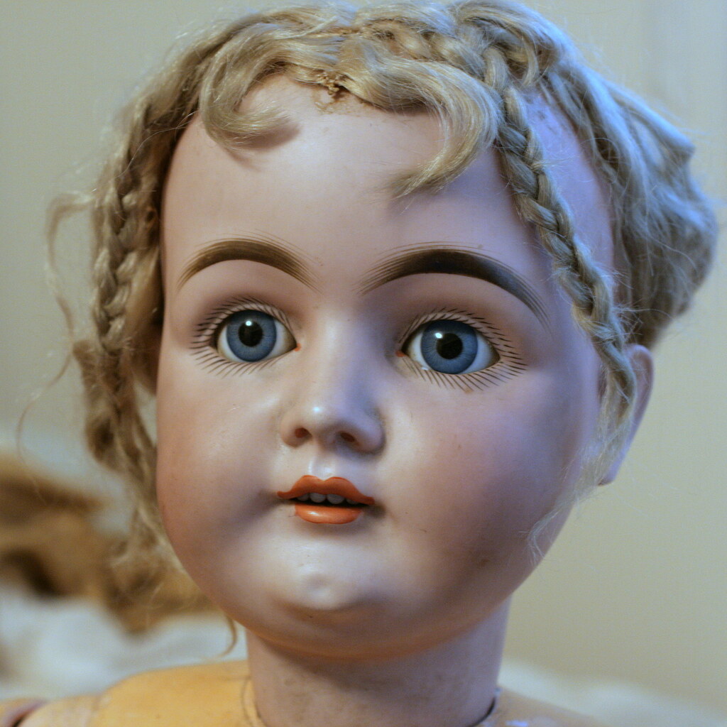 Photo of a vintage doll