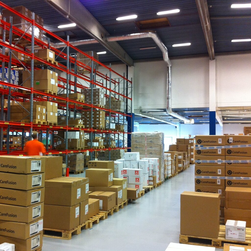 Photo of a warehouse