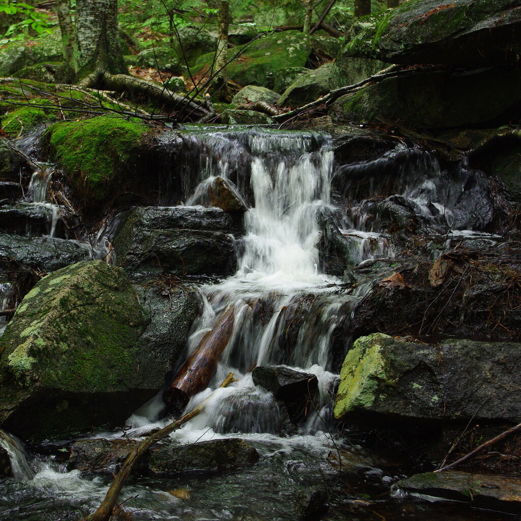 Photo of a waterfall