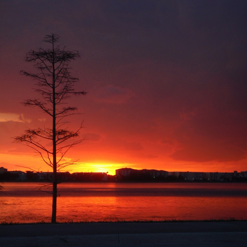 Photo of a sunset