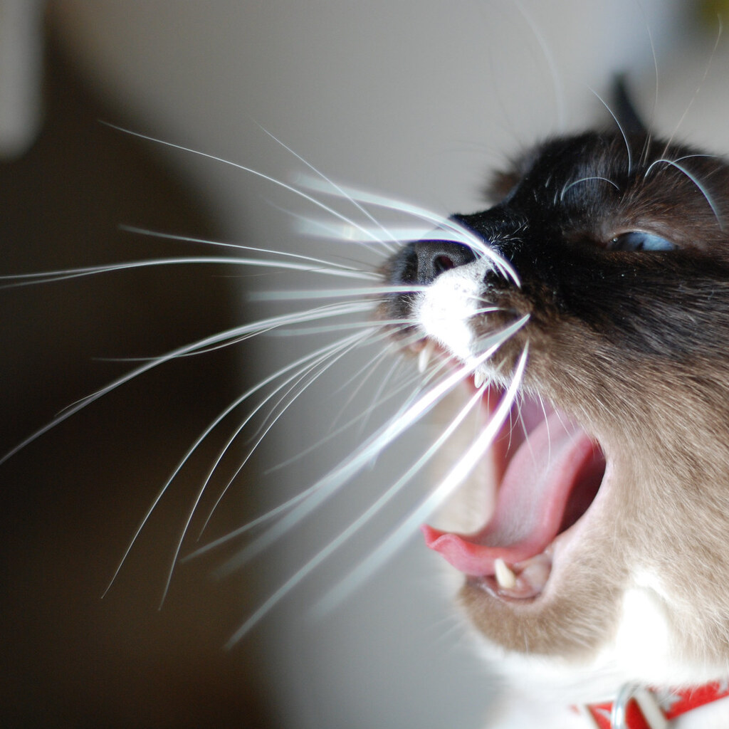 Photo of a cat's whiskers
