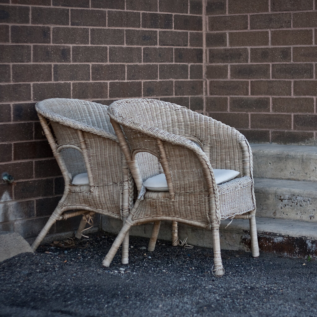Photo of wicker chairs