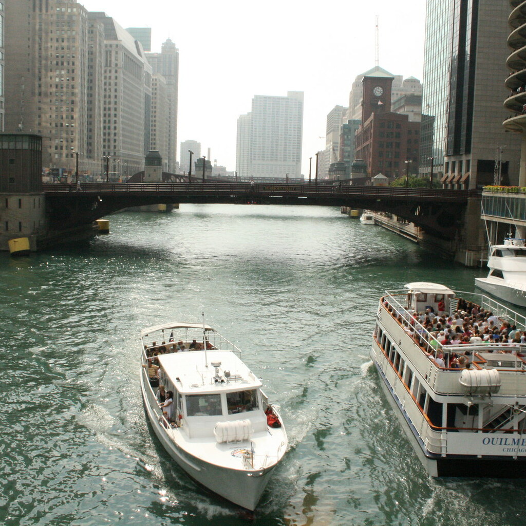 Photo of a wide river