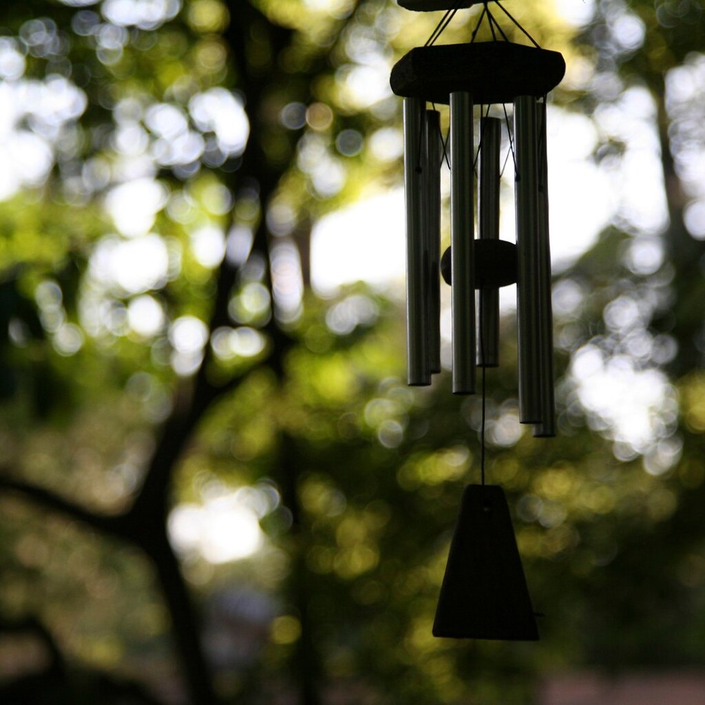 Photo of a wind chime