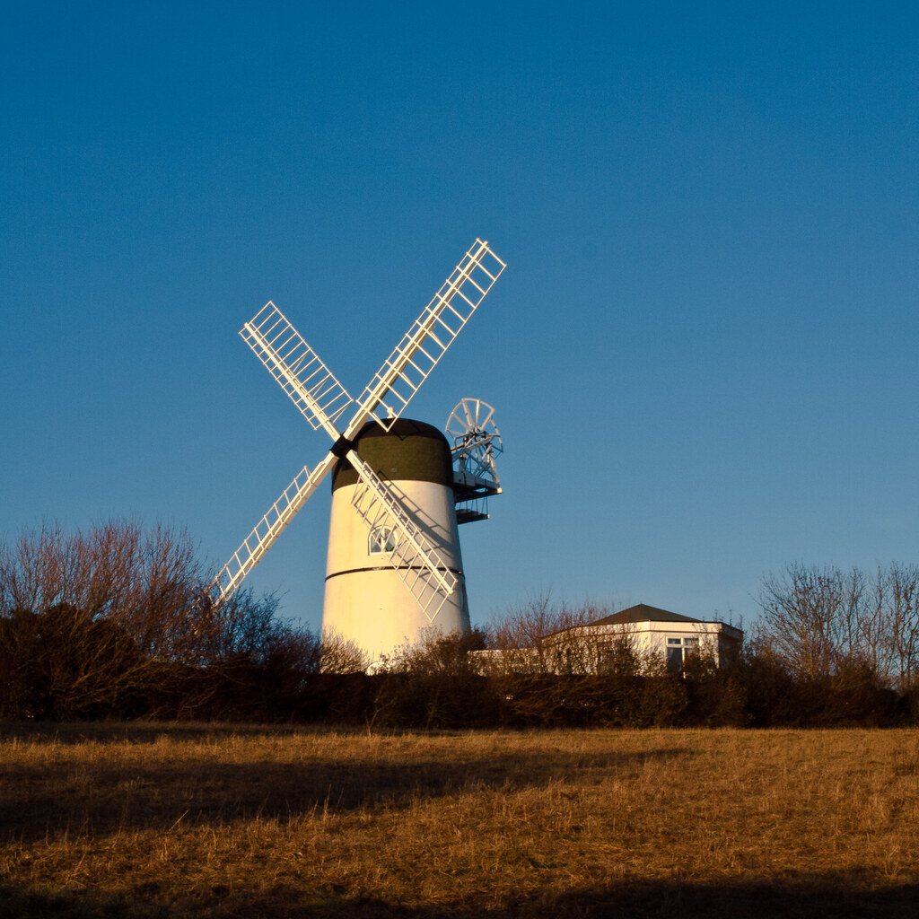 Photo of a windmill.