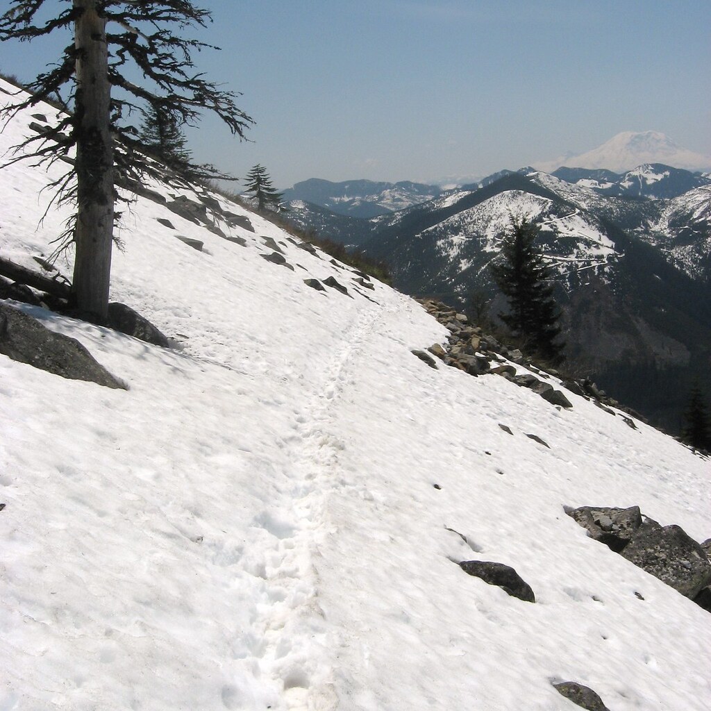 Photo of winter snow.