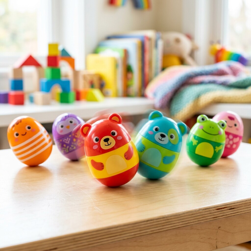 Generated image of wobbly toys