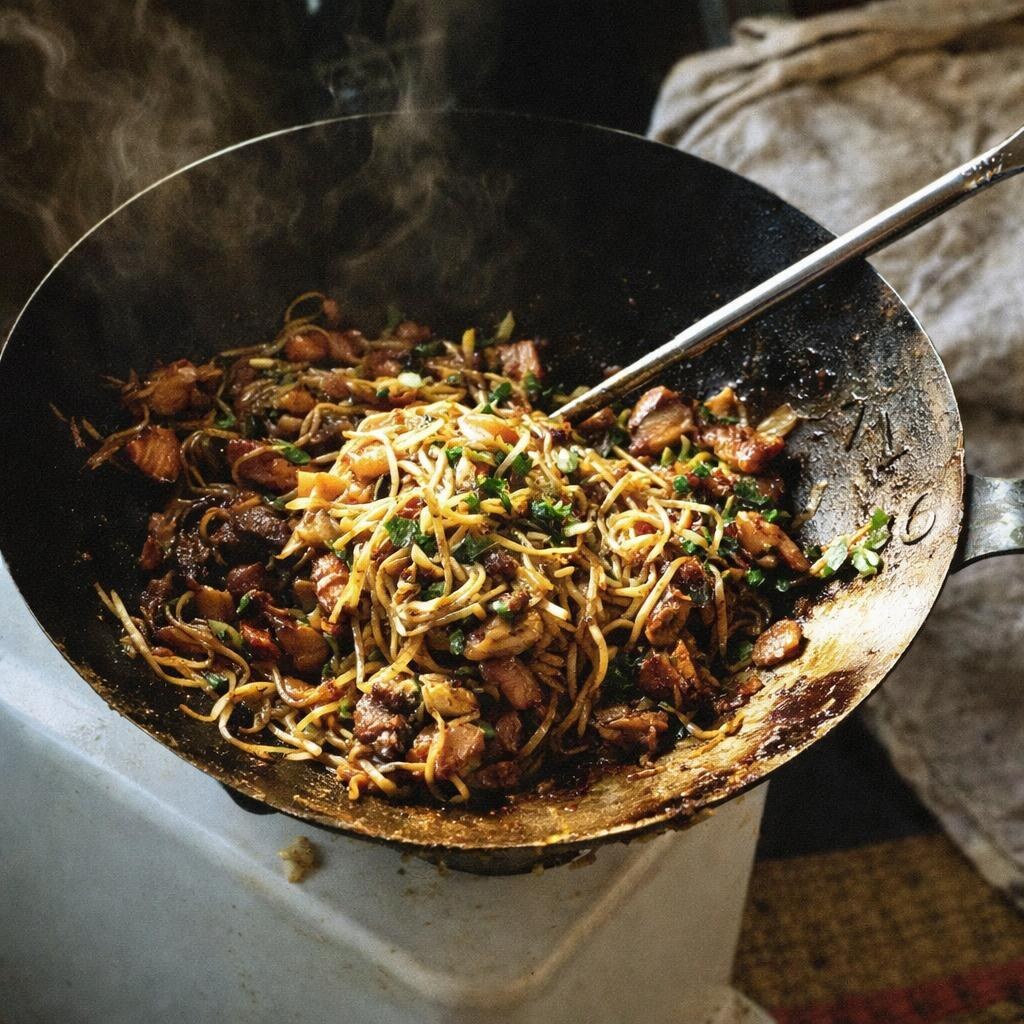 Photo of a wok