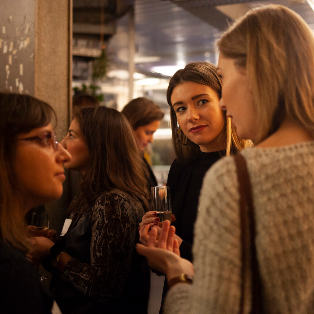 Photo of a group of women.