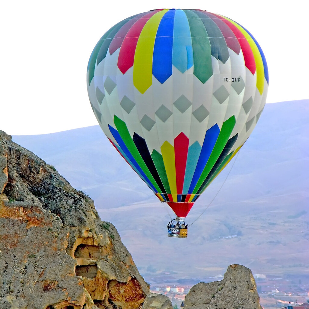 Wonderful hot air balloon ride.