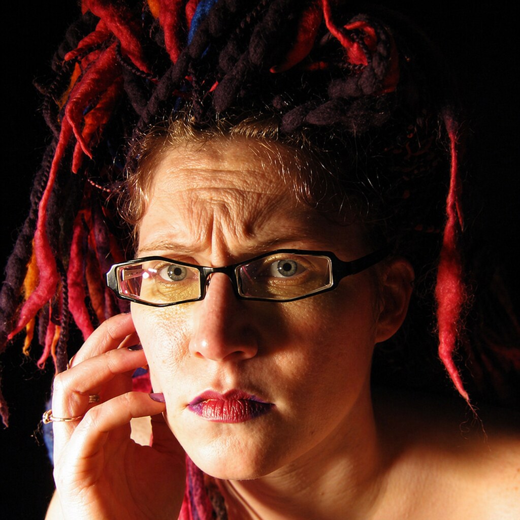 Photo of a worried woman