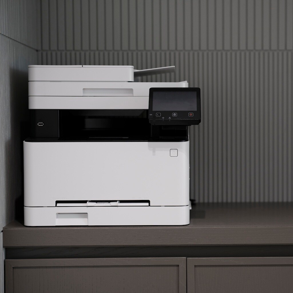 Photo of a photocopier