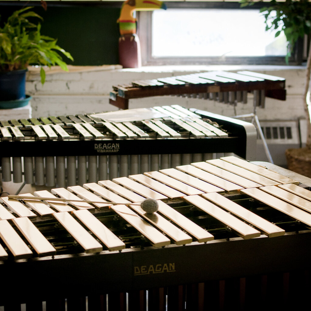 Photo of a xylophone.