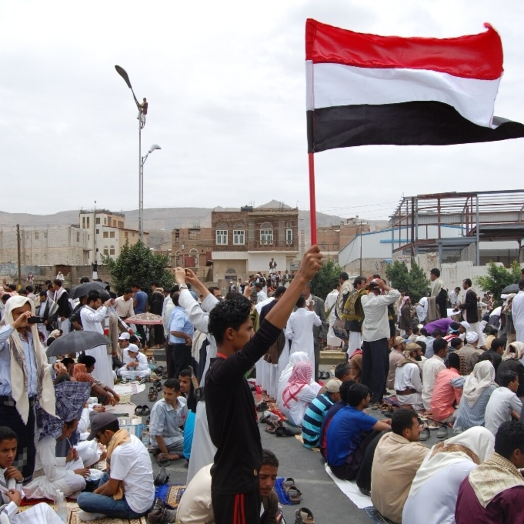 Photo of the Yemen flag