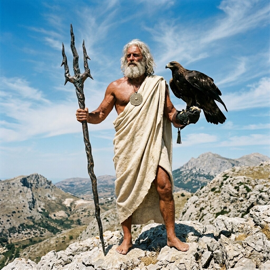 Generated image of Zeus